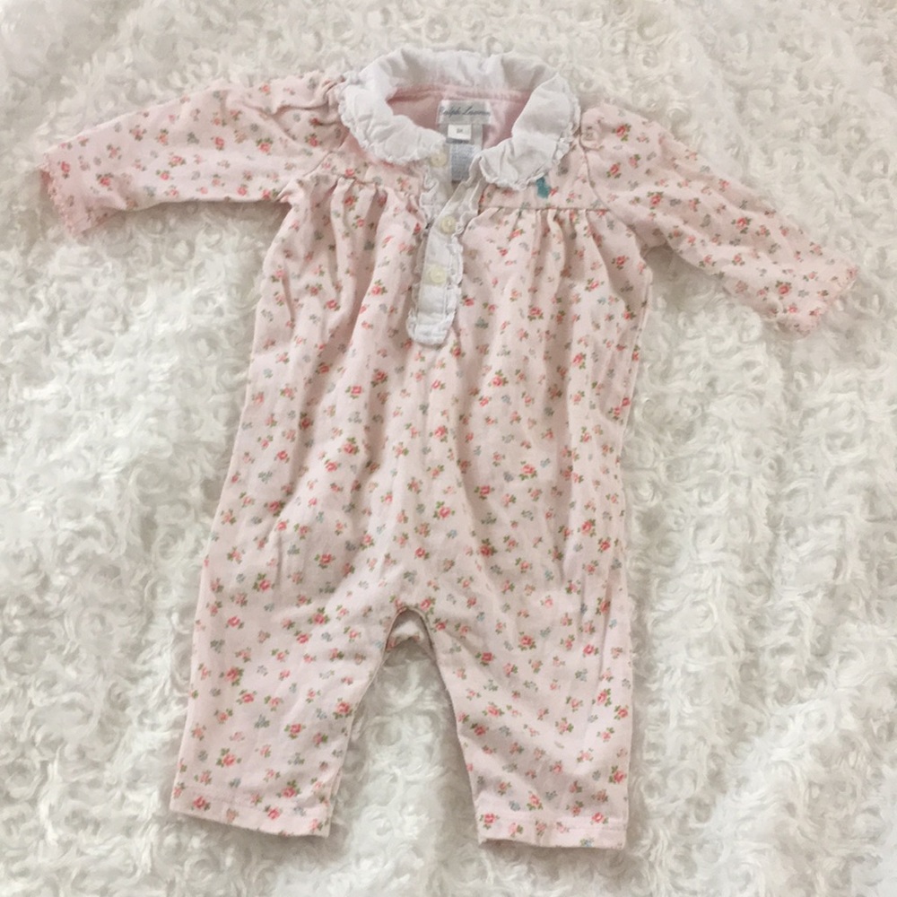 Ralph Lauren Baby Girl Sleeper